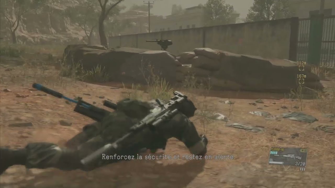 MGS 5. Rang '' S ''. Speedrun. Nuit noire.