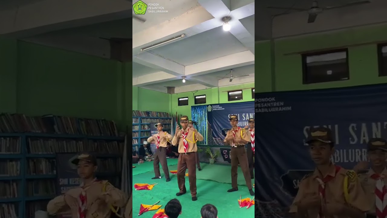 Pentas Seni Santri Sabilurrahim Mekarsari Cileungsi Bogor dan Bazaar Produk Rumah Tangga dan Parfum.