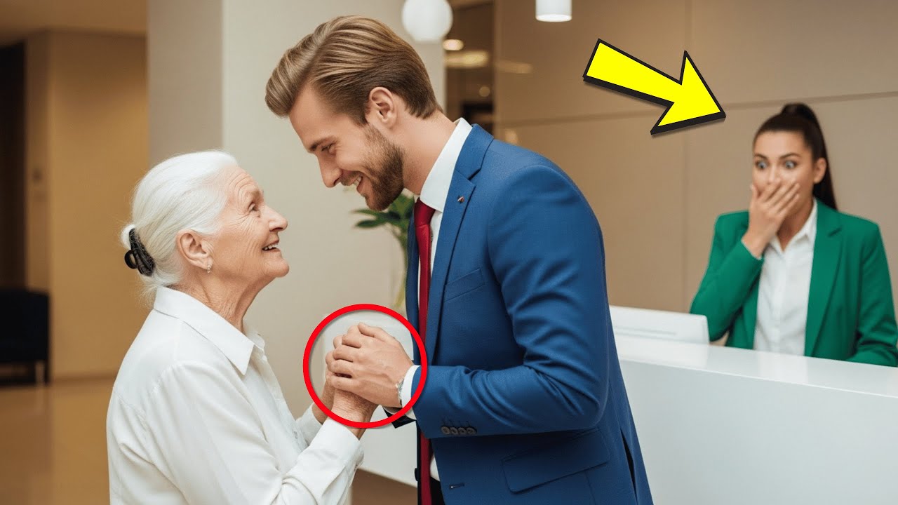 MILIONAR ÎN LACRIMI! A GĂSIT BUNICA ÎN LOC DE NEPOATĂ LA INTERVIU.