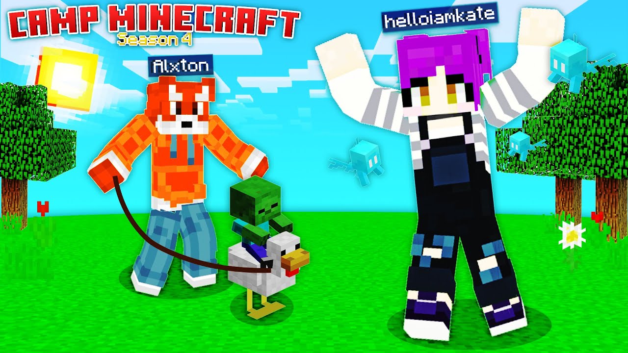 Building a PET SHOP on Camp Minecraft! [Season 4]