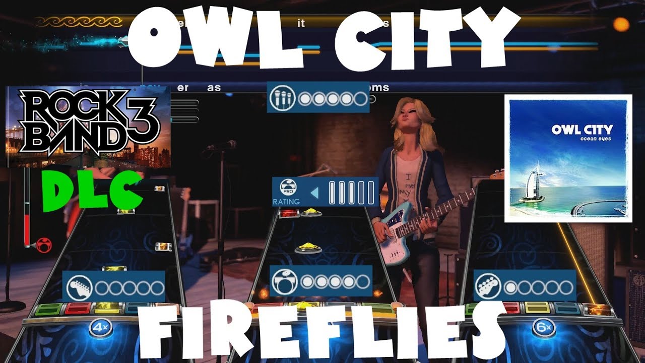 Owl City - Fireflies - Rock Band 3 DLC Expert Full Band (June 19th, 2012)