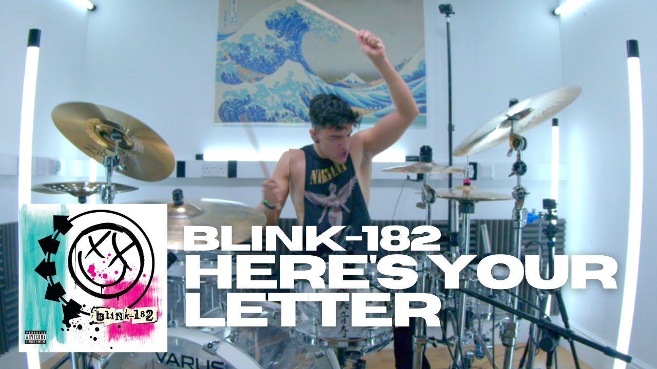Here's Your Letter - blink-182 - Drum Cover