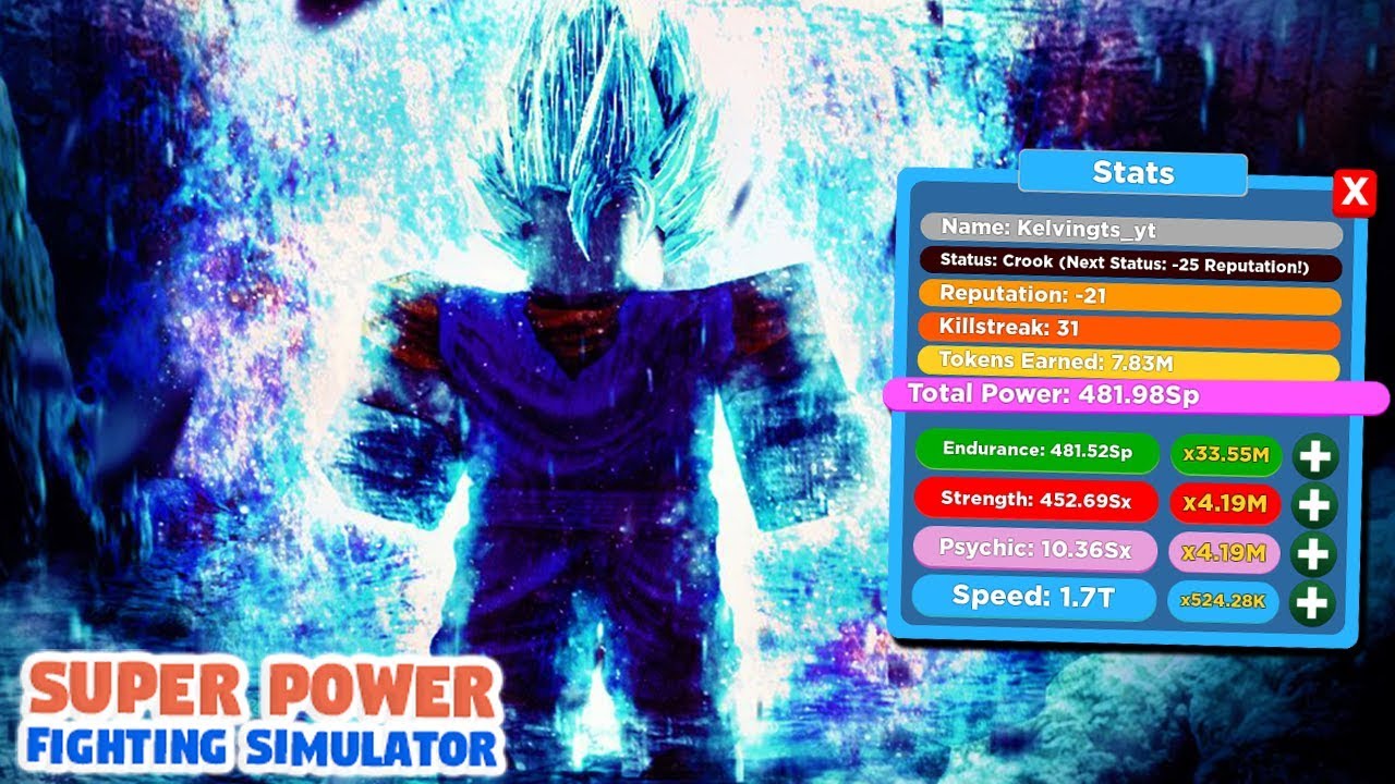*NEW* TOP SIMULATOR GAME with FUSION! I REACHED 400SP SSJ BLUE! SUPER POWER FIGHTING SIMULATOR