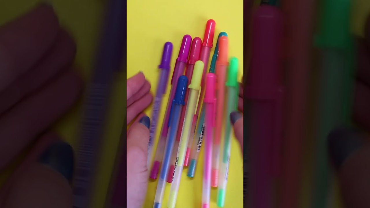 Unboxing Gelly Roll Moonlight gel Pens | 💜 so pretty