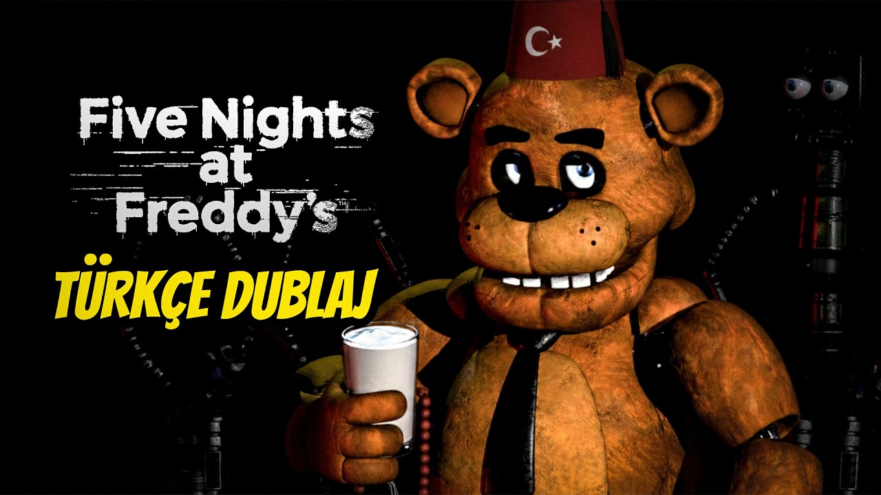ANİMATRONİKLER ARTIK TÜRKÇE! - FNAF 1 TÜRKÇE DUBLAJ