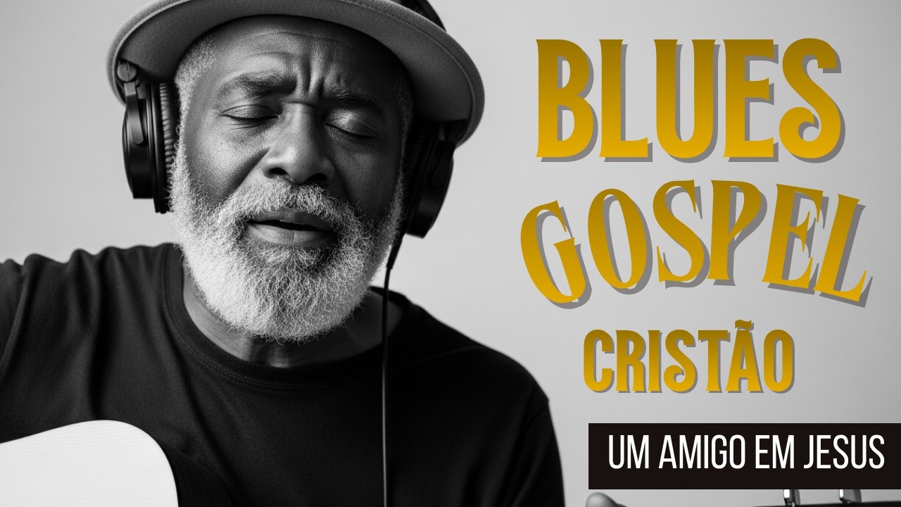 JESUS É O AMIGO QUE NUNCA FALHA | Blues Gospel Cristão | Para Acalmar O Coração e Renovar a Fé