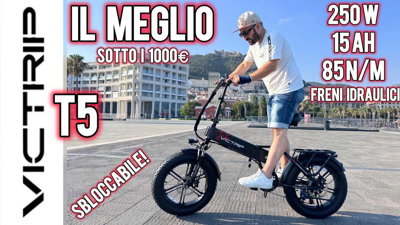 LA MIGLIORE BICI ELETTRICA SOTTO I 1000€ - Legale e Potente - VICTRIP T5 @victripebike