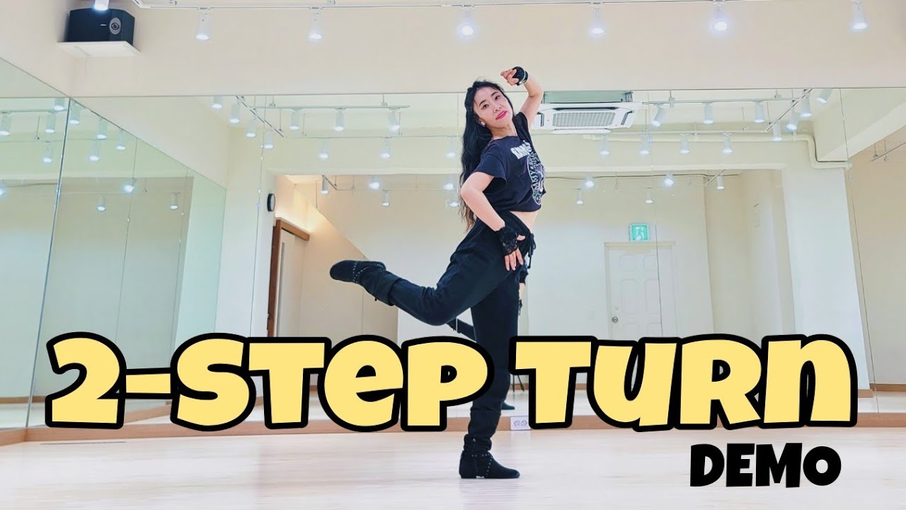 2-Step Turn Linedance by Sue (Demo)/음악과 딱 맞아 떨어지는 롤링 액션이 재미있는 고급댄스 ~