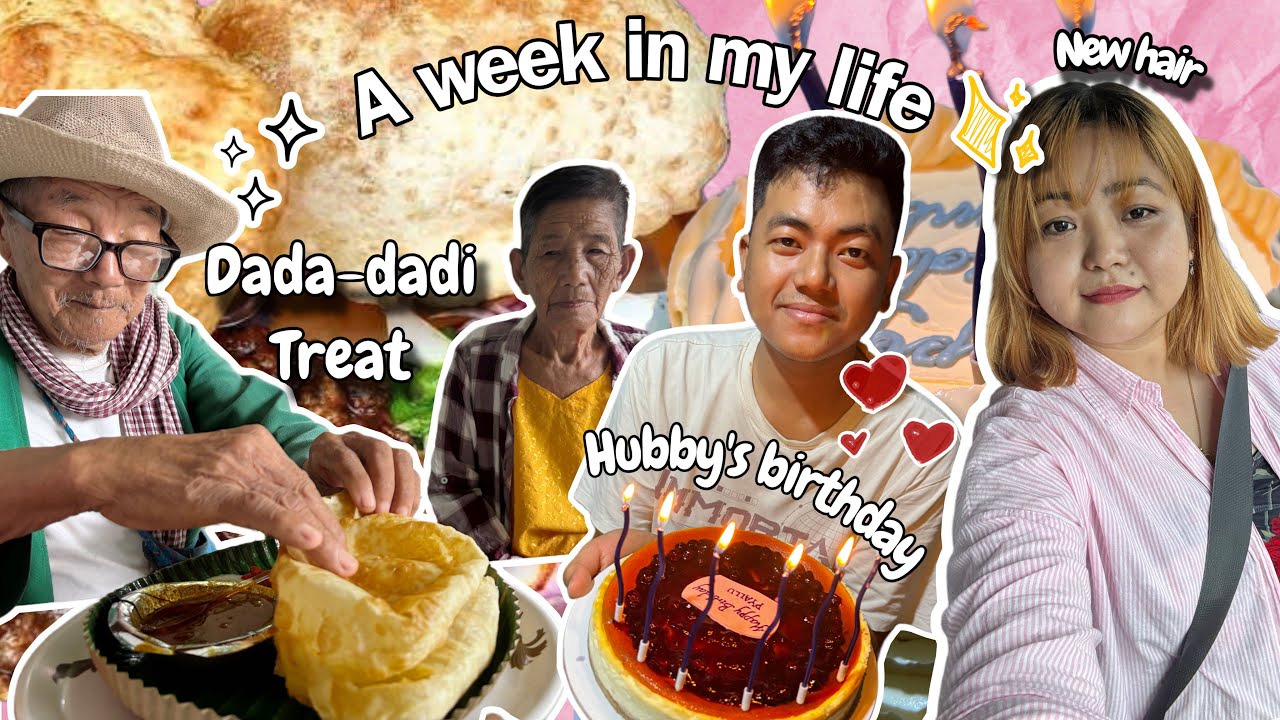 dada dadi tried chole bhature for the first time// Rahul’s birthday without gift this time 🎂 