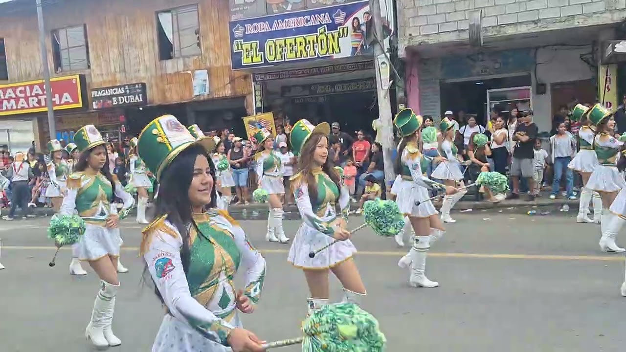 DESFILE PEDERNALES 2025 | UNIDAD EDUCATIVA AMAZONA DE CHONE 