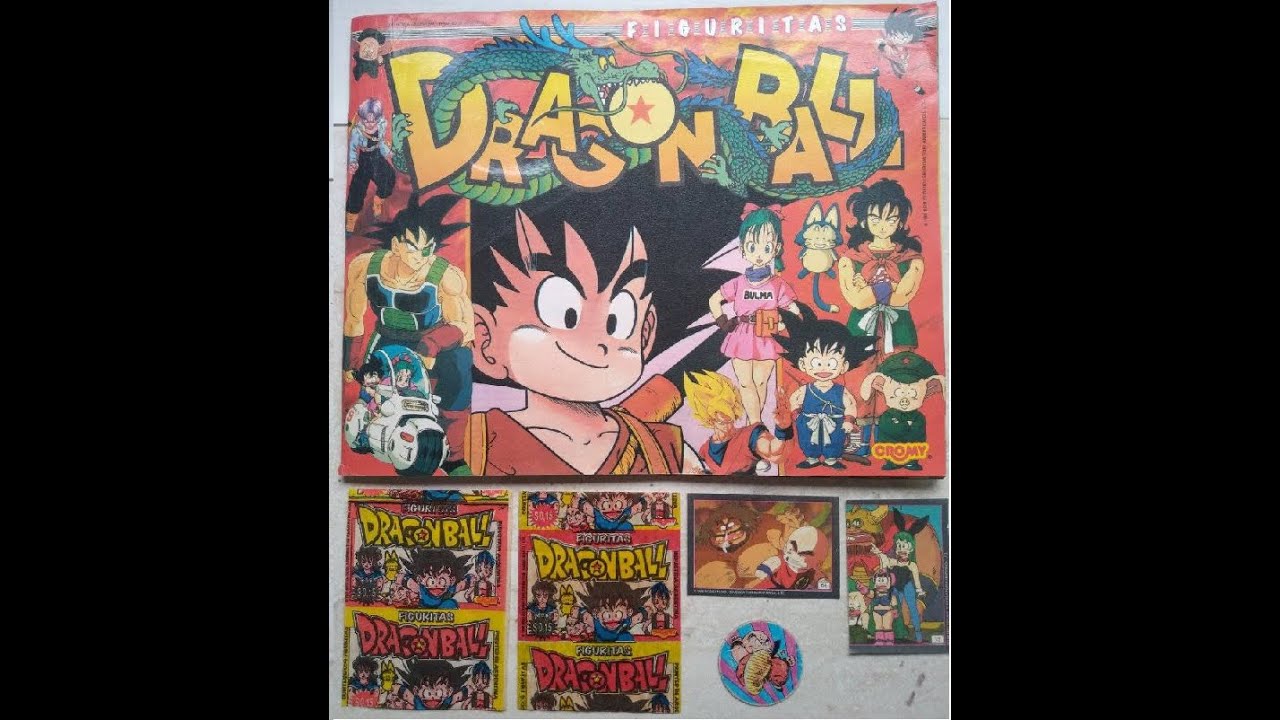 Album Dragon Ball Cromy Argentina a&ntilde;o 1994