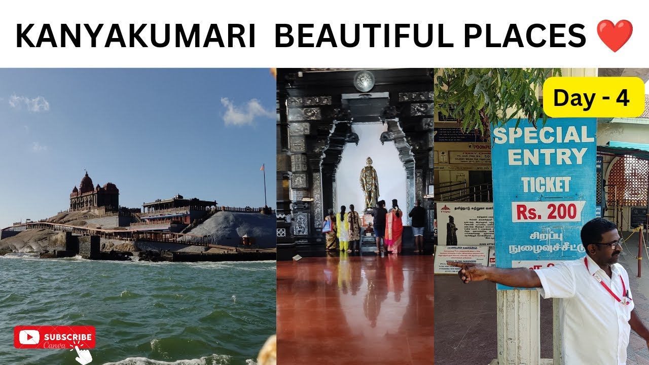 KANYAKUMARI  Vlog ( Sun Rise | Vivekananda Rock Memorial | ferry ride  )  Episode 01 🤳🎥