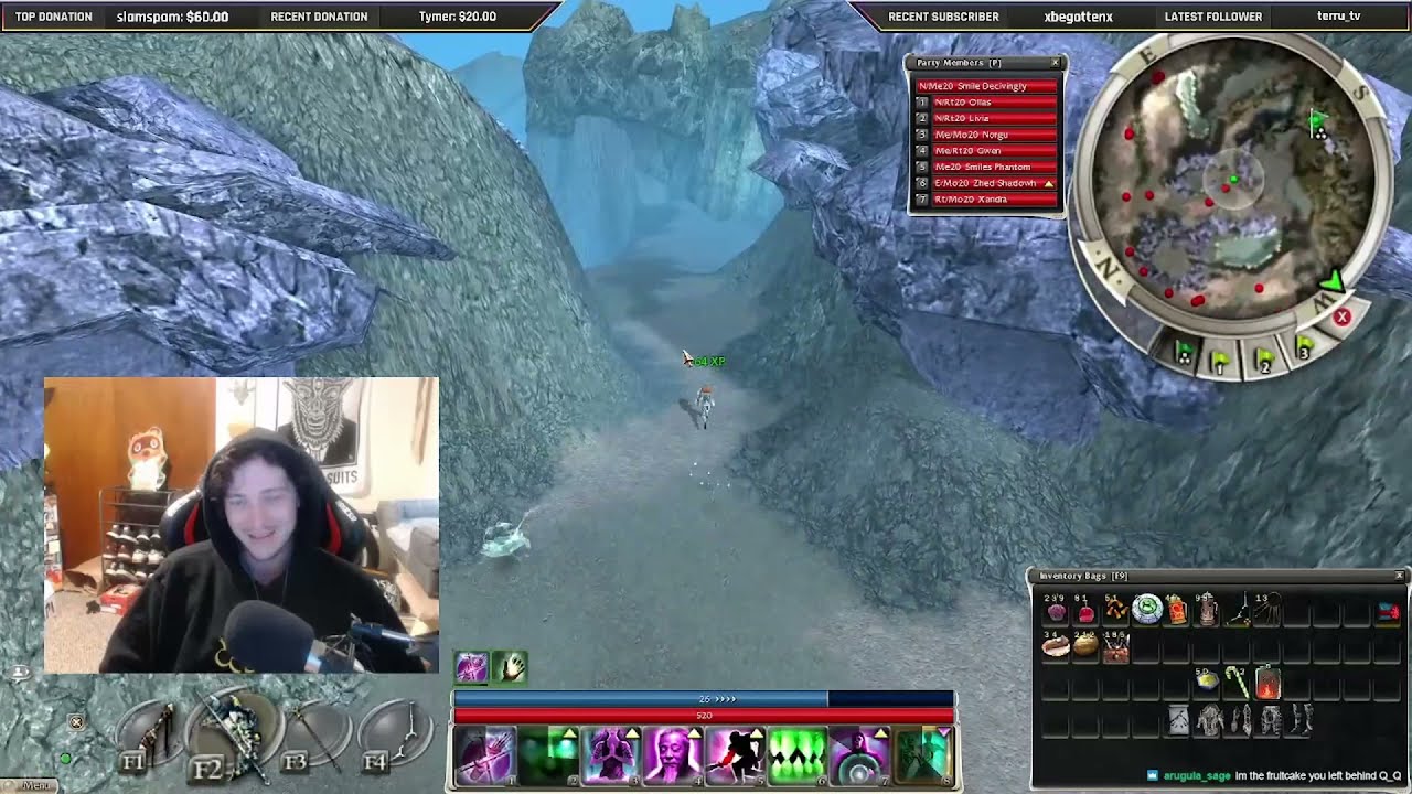 Guild Wars Speedrunner Tests GWPvX Builds (N/Me UW Wastes Farmer)