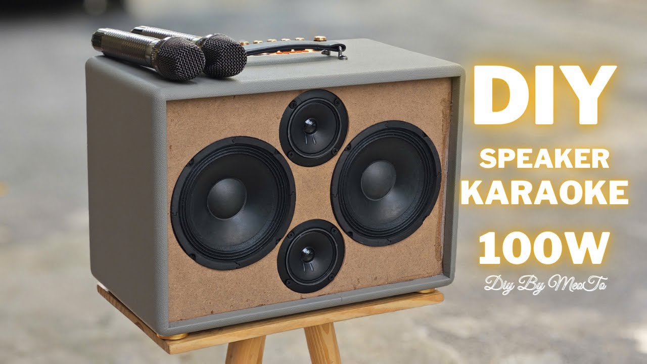 Самодельная караоке-колонка мощностью 100 Вт &ndash; отличный, доступный и высококачественный вариант д...