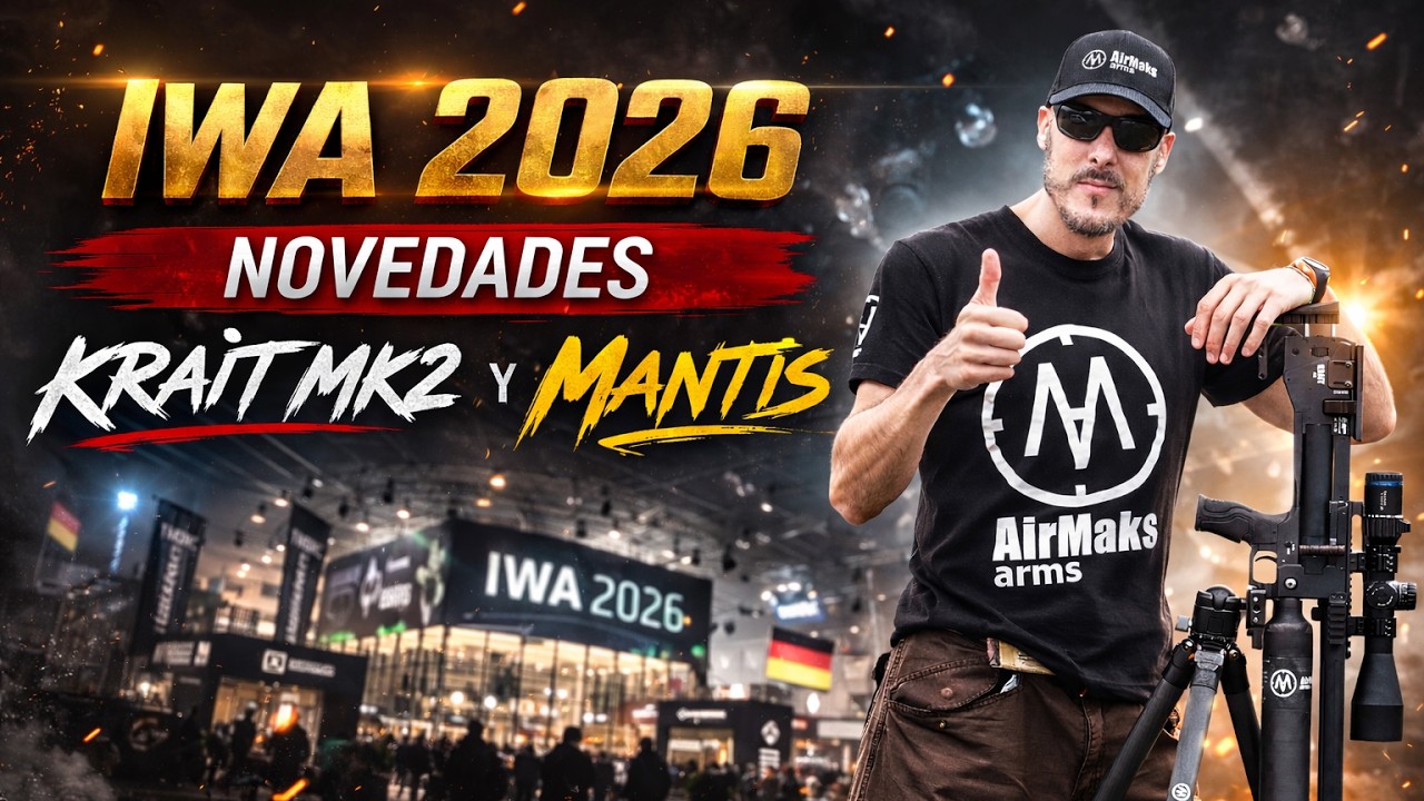 IWA 2026 🔥 NUEVA Airmaks Krait MK2 y Mantis