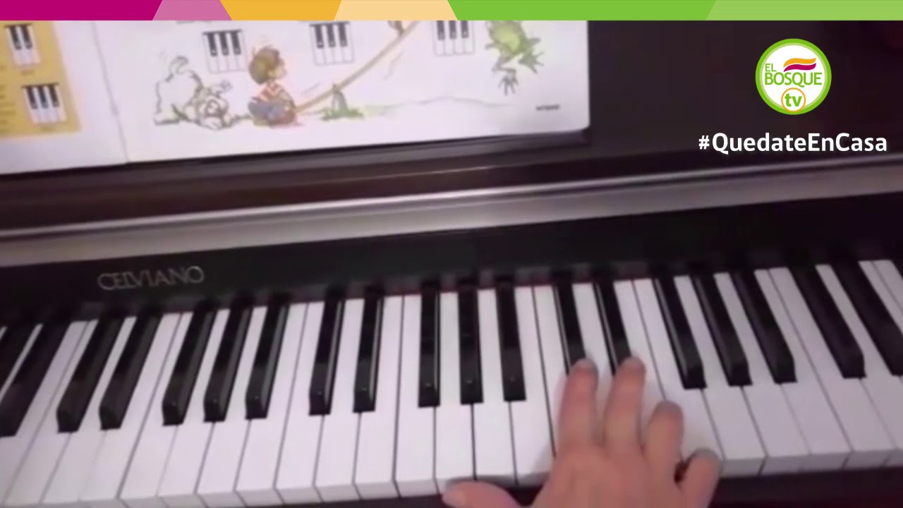 Piano - Clase 2:  Numeración de los dedos