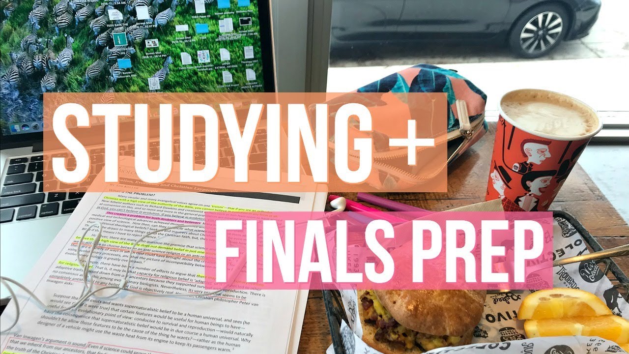 College Week In My Life | Studying for Finals + Dead Week