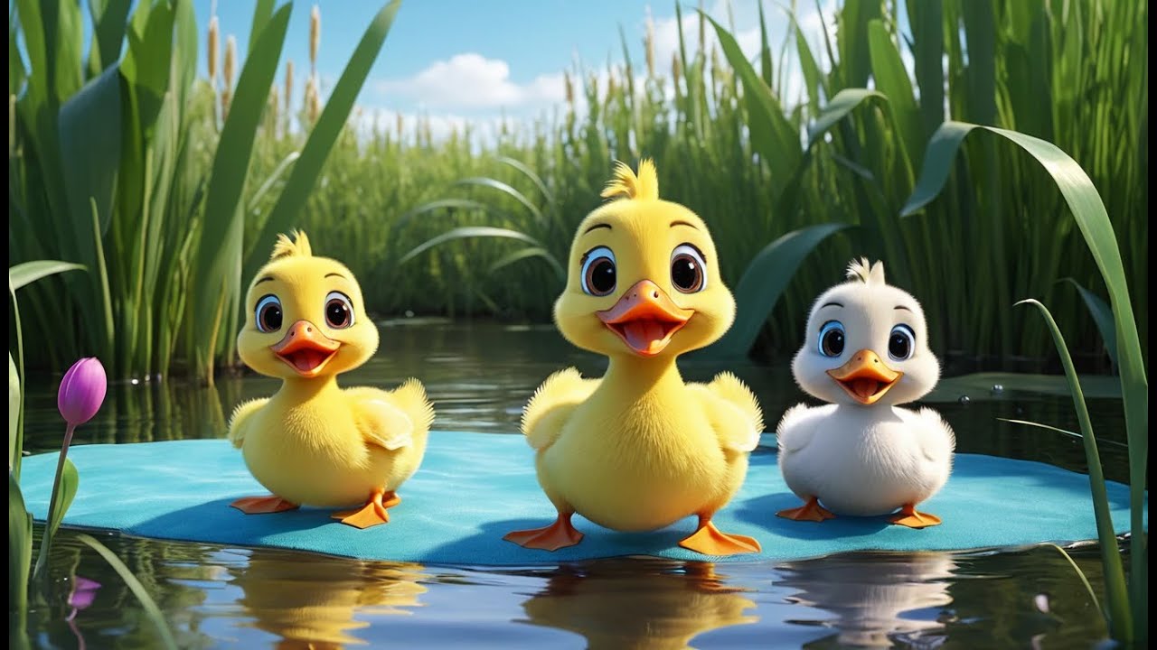 Five Little Ducks | Classic Counting Song for Kids | Mother Duck Nursery Rhyme
