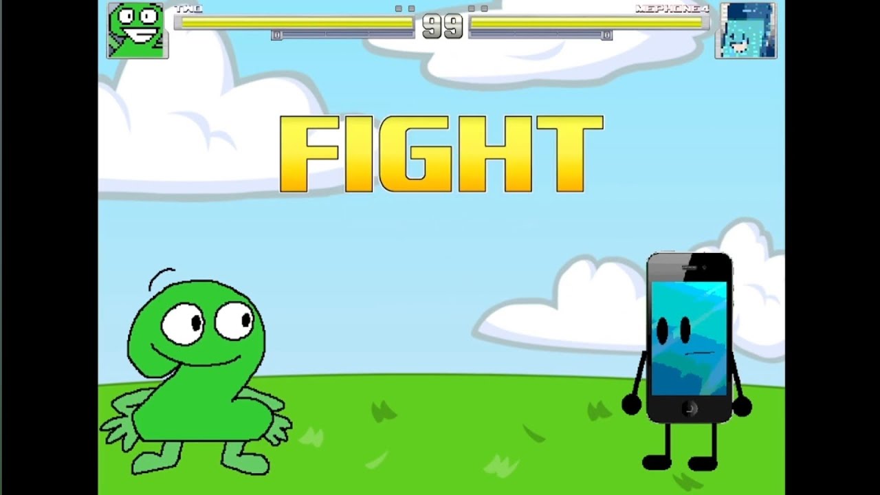 Two vs. MePhone4 | BFDI x Inanimate Insanity 2026 M.U.G.E.N Tournament | R1B5