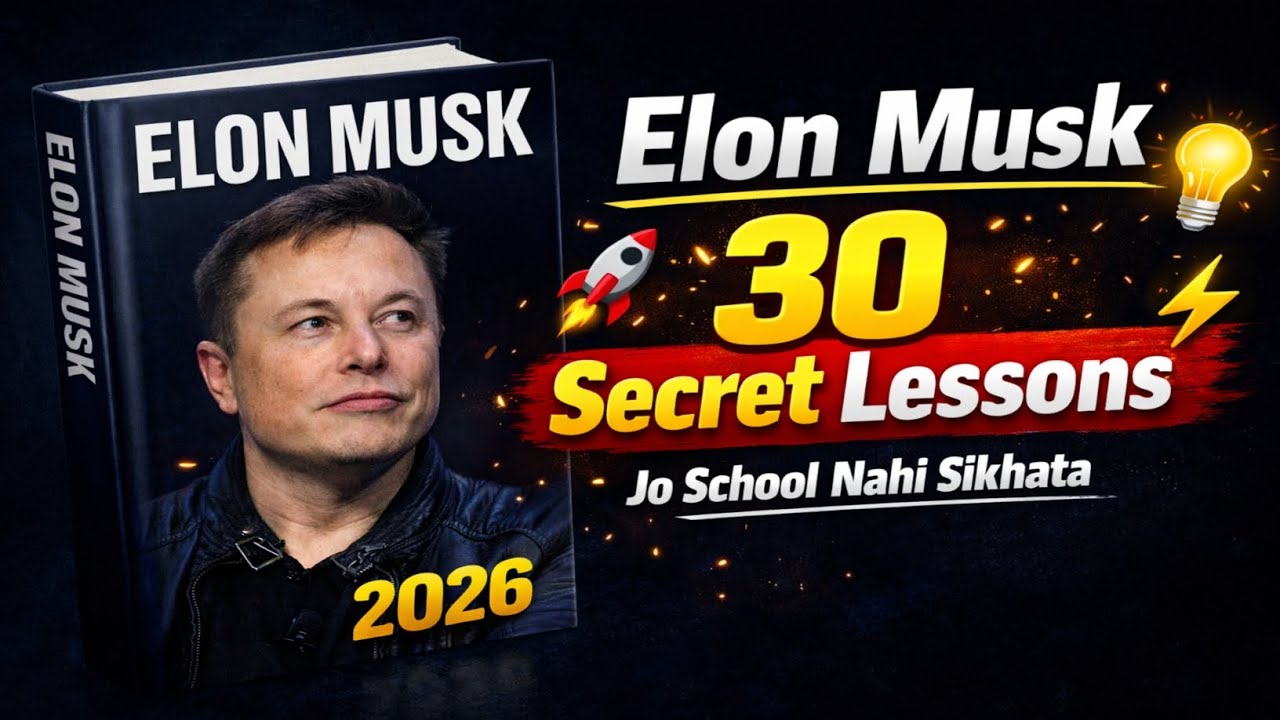 Elon Musk Success Secrets | 30 Powerful Lessons in Hindi 😱🔥🔥