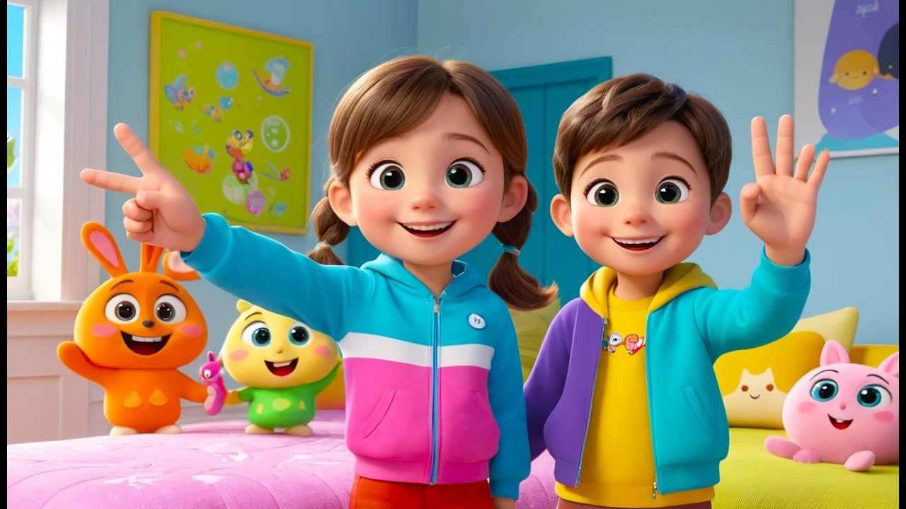Finger Family Song | Daddy Finger Family Rhyme | Fun Action Song for Kids