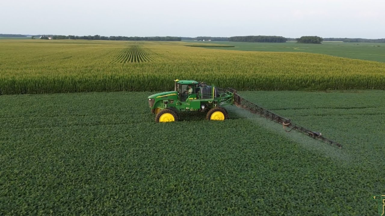 Spraying With the John Deere 4720!!!