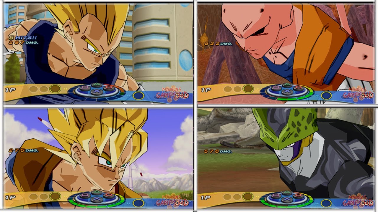 Dragon Ball Z Budokai 3 HD - All Characters Dragon Rush