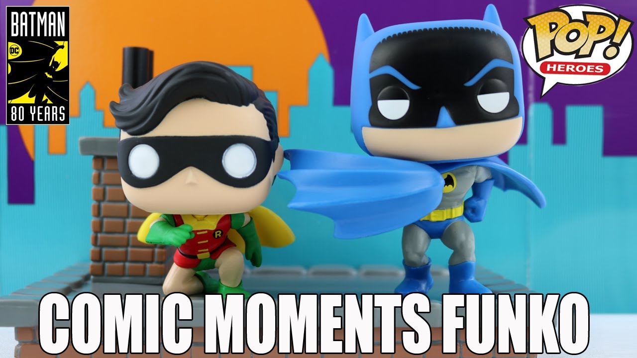 Funko POP Comic Moments BATMAN AND ROBIN 1964 Review - Batman 80 anos
