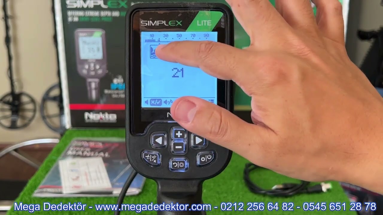 Nokta Simplex Lite Dedektör Türkçe Kullanımı - Mega Dedektör