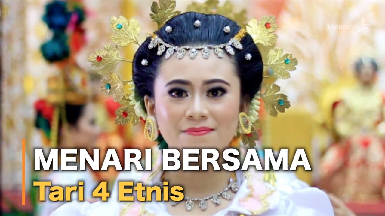 Tari 4 Etnis | PENGANTIN & TAMU IKUT MENARI