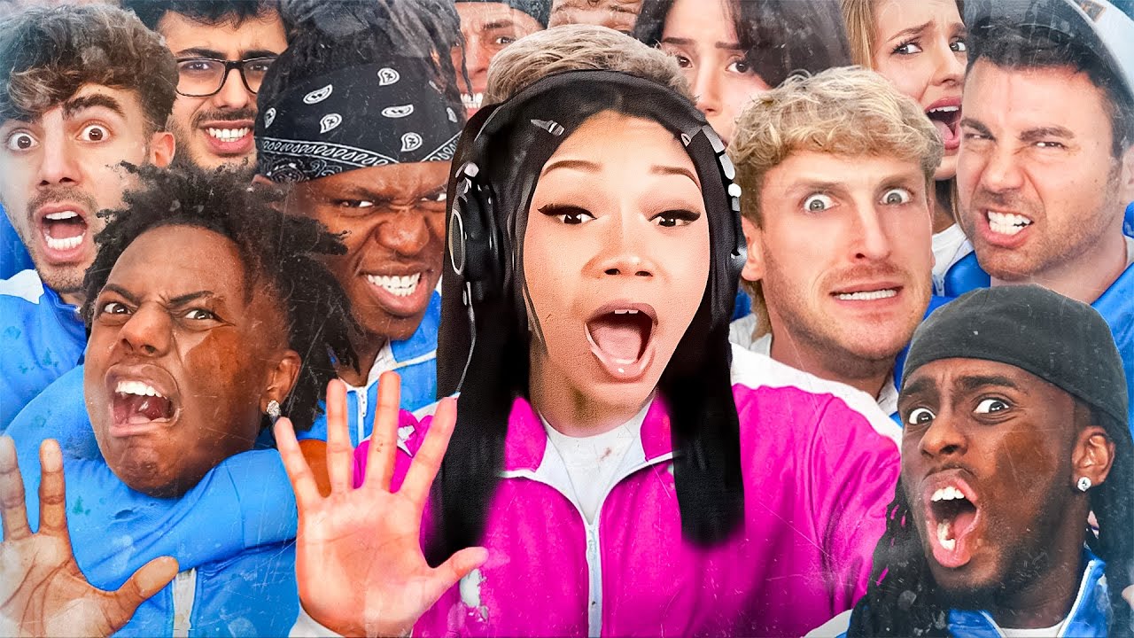Mari Reacts To MrBeast 50 YouTubers Fight For $1,000,000