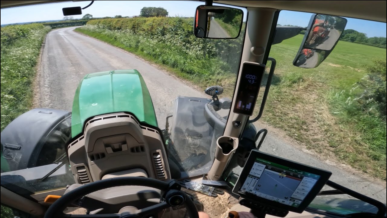 Cab View POV | New John Deere 150R and HiSpec Tanker with Storth 15m Dribble Bar