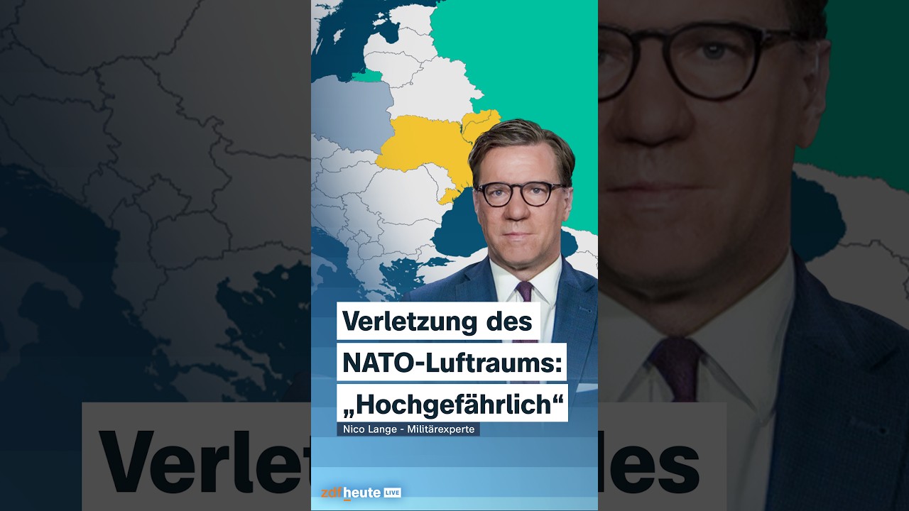 Does NATO have a problem? Military expert Nico Lange on the incident in Poland | ZDFheute live #u...