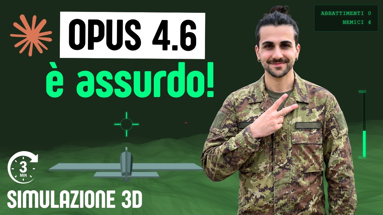 Ho sfidato Claude Opus 4.6, davvero impressionante!