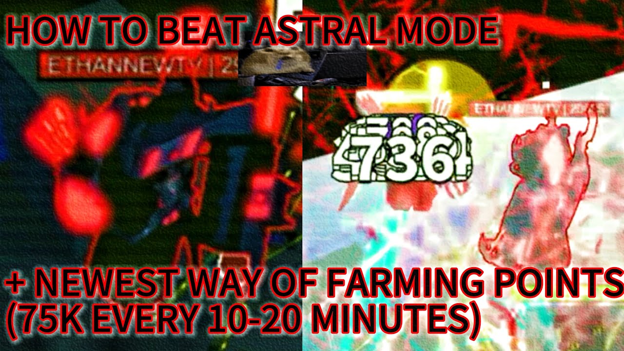 HOW TO BEAT ASTRAL MODE + HOW TO FARM POINTS IN UPDATE 10 PT 1 | superbox siege defense