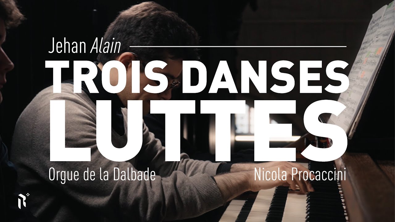 Jehan Alain : Trois Danses JA 120, III. Luttes - Nicola Procaccini - Orgue Puget de la Dalbade
