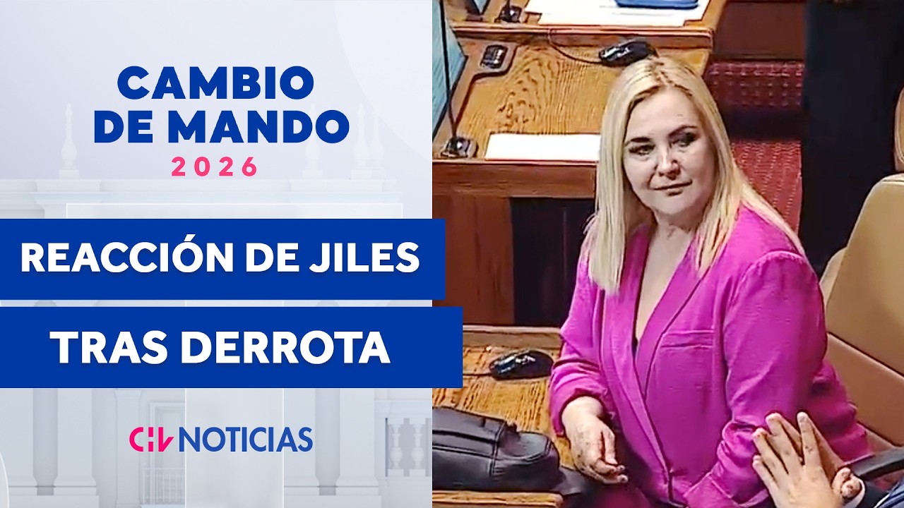 La REACCIÓN de PAMELA JILES tras perder con Alessandri presidencia de Cámara - Cambio de Mando 2026