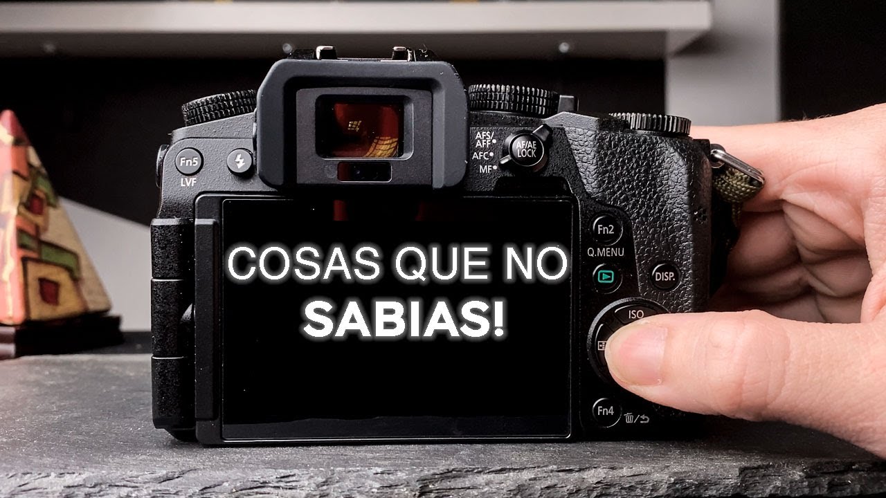¡COSAS que NO SABIAS sobre la LUMIX G7! | ROGER BENITO