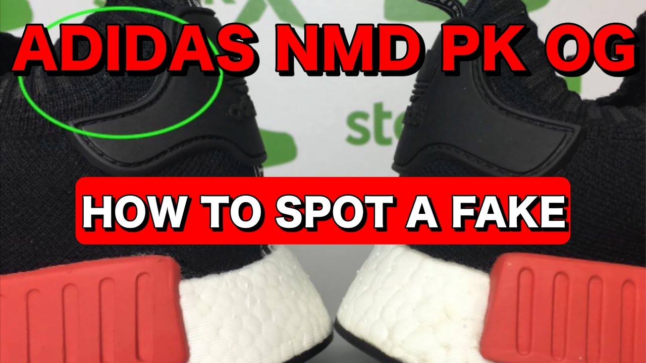 REAL VS FAKE NMD PK OG | How To Spot Fake/Replica NMD's