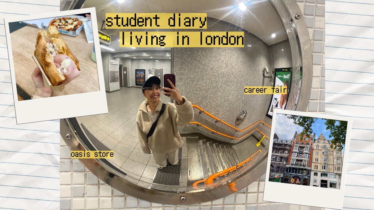mahasiswa indonesia di london | career fair, oasis pop up store | weekly vlog ep. 1