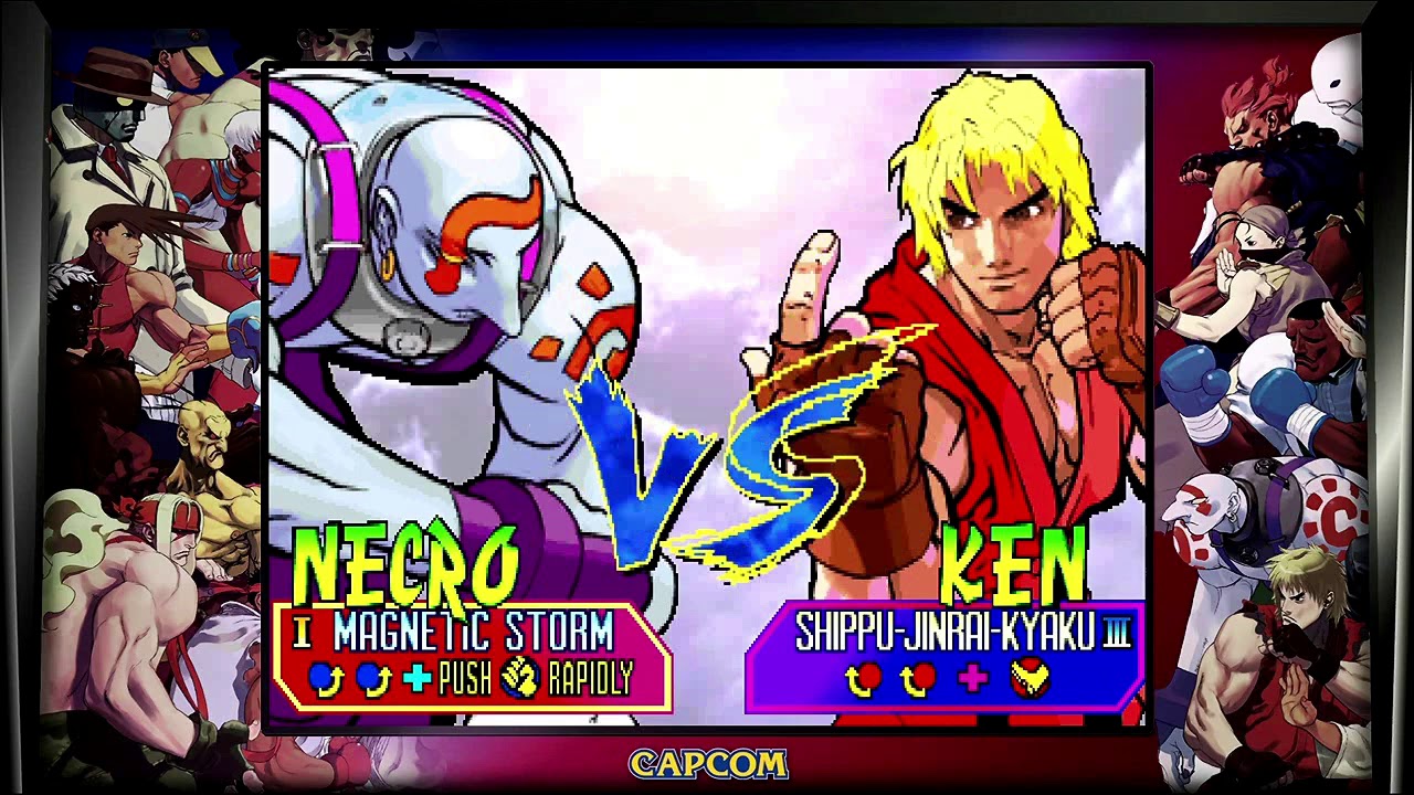 Street Fighter III: New Generation (PlayStation 4) Arcade as Necro
