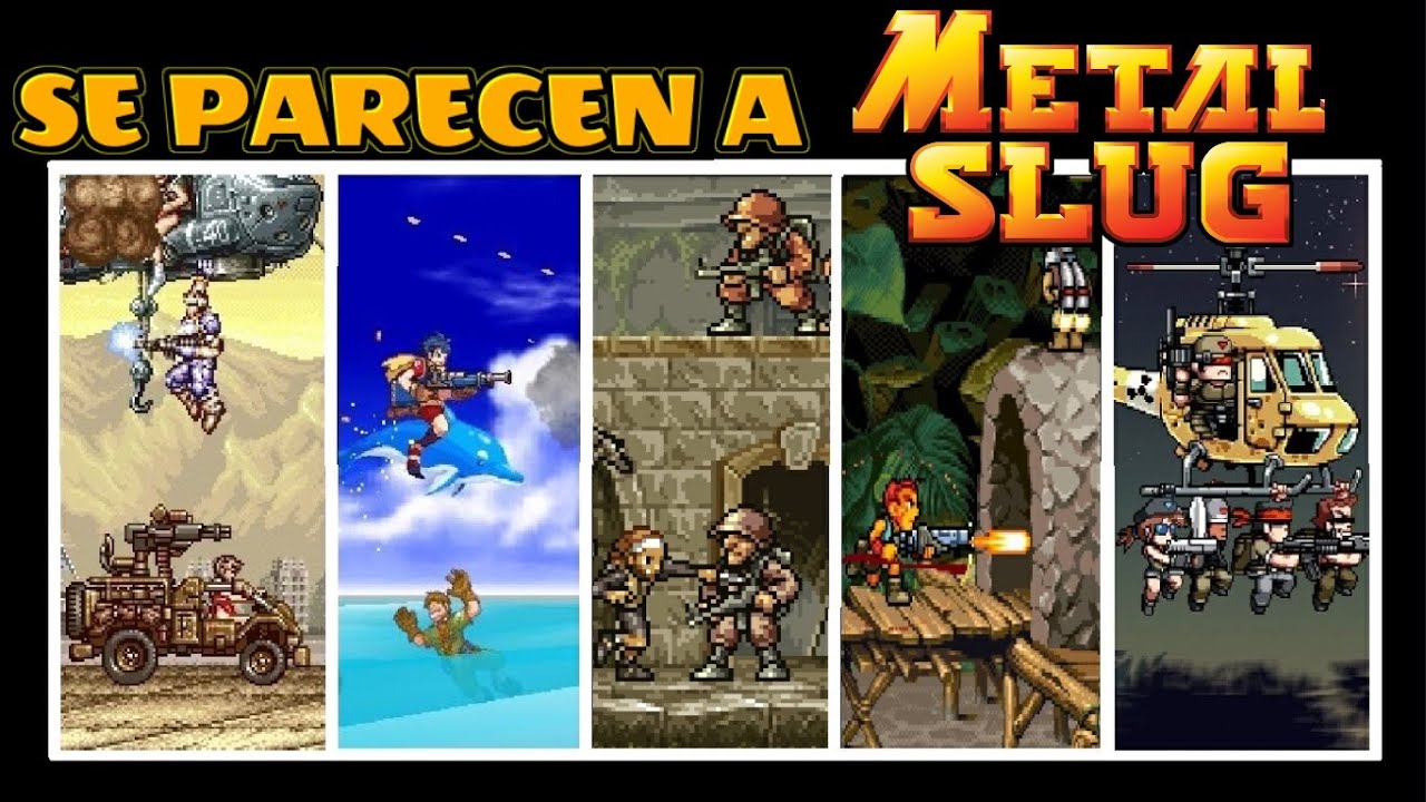 Los 9 Juegos Similares a METAL SLUG que no has jugado!!