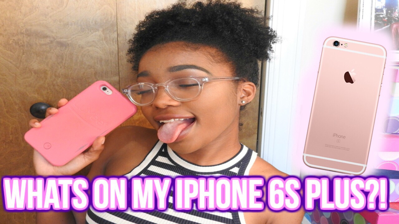 What's On My iPhone 6s Plus!? | Maya Elizabeth