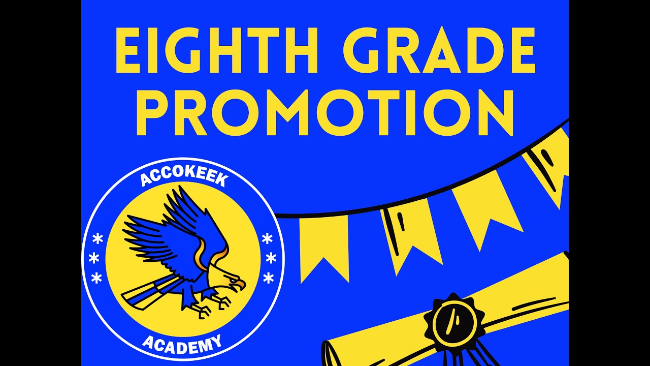 Accokeek Academy Eighth Grade Promotion