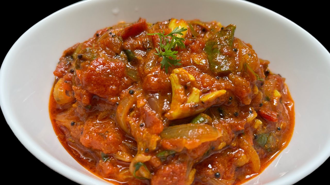 Tamatar Ki Chutney | Best Tomato Gojju For Chapati