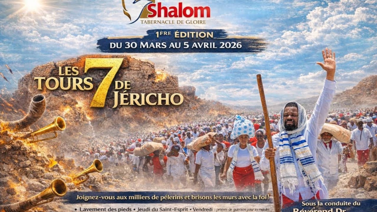 EN DIRECT | 7 TOUR DE JERICHO | 4eme TOUR | JEUDI 02 AVRIL 2026 | RADIO TELE SHALOM