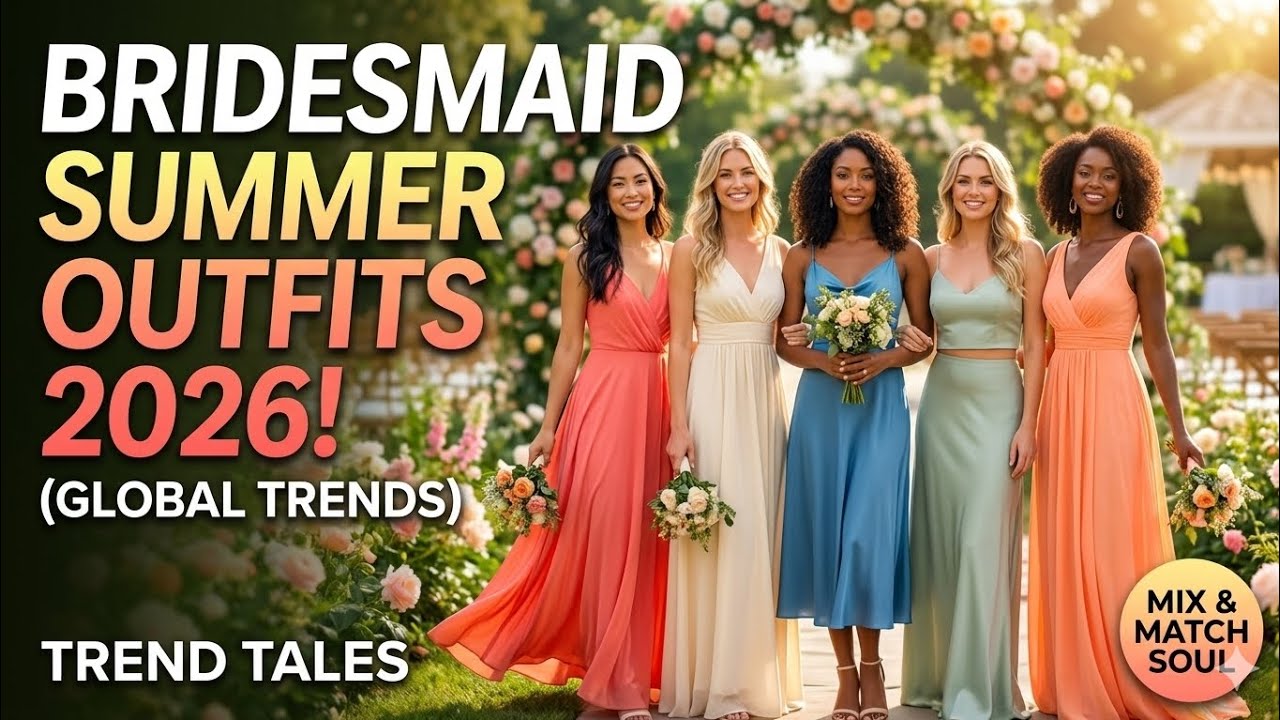 Bridesmaid Dress Trends Summer 2026 | Global Wedding Style | Trend Tales​ 2026 
