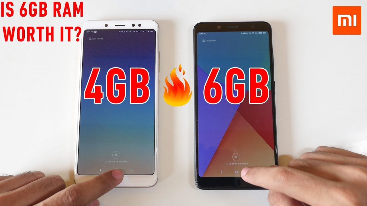 Redmi Note 5 Pro 4GB vs 6GB RAM variant. MEMORY MANAGEMENT TEST!