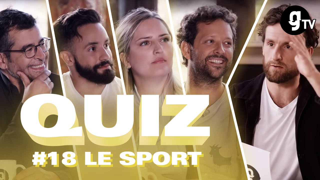 QUIZ #18 CONNAISSEZ-VOUS BIEN L'ESPORT ? w/ BERTRAND AMAR, SERVANE FISCHER, GEEK'N'FIT