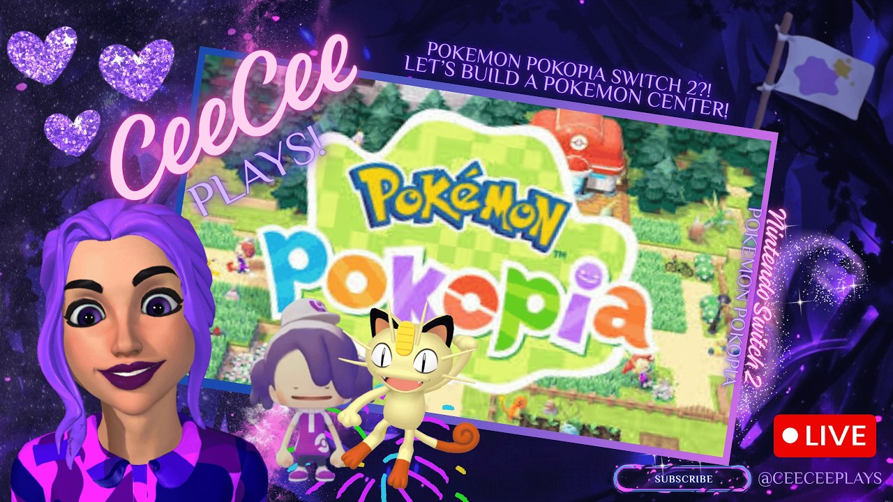 Pokemon Pokopia Nintendo Switch 2 -Let's build a Pokemon Center?!